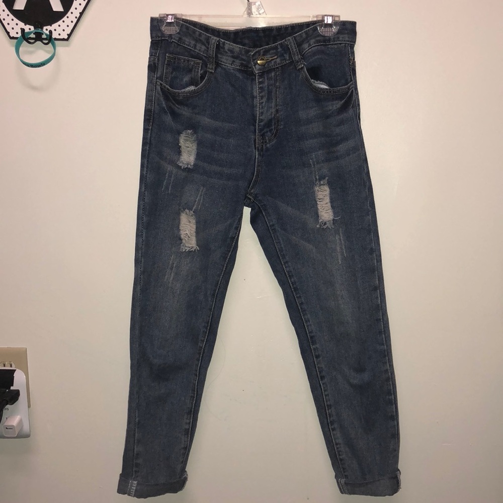 Ripped Mom Jeans